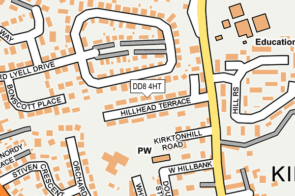 DD8 4HT map - OS OpenMap – Local (Ordnance Survey) DD8 4HT map - OS OpenMap – Local (Ordnance Survey)