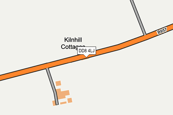 DD8 4LJ map - OS OpenMap – Local (Ordnance Survey) DD8 4LJ map - OS OpenMap – Local (Ordnance Survey)