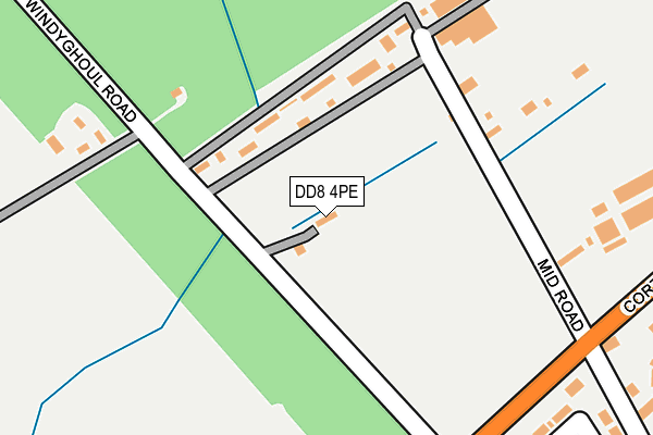 DD8 4PE map - OS OpenMap – Local (Ordnance Survey) DD8 4PE map - OS OpenMap – Local (Ordnance Survey)