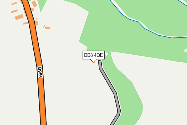 DD8 4QE map - OS OpenMap – Local (Ordnance Survey) DD8 4QE map - OS OpenMap – Local (Ordnance Survey)