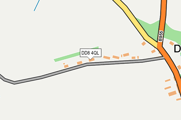 DD8 4QL map - OS OpenMap – Local (Ordnance Survey) DD8 4QL map - OS OpenMap – Local (Ordnance Survey)