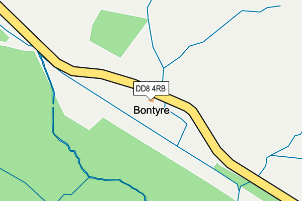 DD8 4RB map - OS OpenMap – Local (Ordnance Survey)