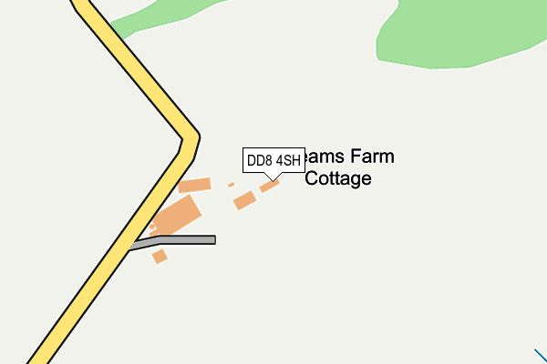 DD8 4SH map - OS OpenMap – Local (Ordnance Survey) DD8 4SH map - OS OpenMap – Local (Ordnance Survey)
