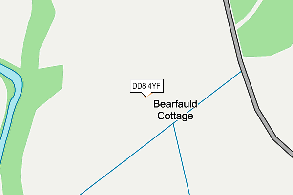 DD8 4YF map - OS OpenMap – Local (Ordnance Survey) DD8 4YF map - OS OpenMap – Local (Ordnance Survey)