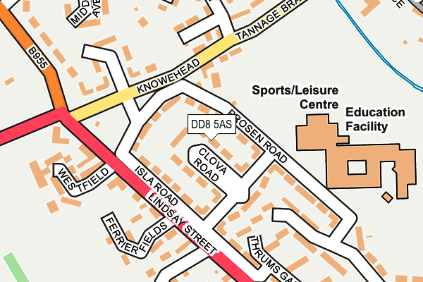 DD8 5AS map - OS OpenMap – Local (Ordnance Survey) DD8 5AS map - OS OpenMap – Local (Ordnance Survey)