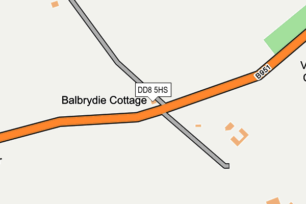 DD8 5HS map - OS OpenMap – Local (Ordnance Survey) DD8 5HS map - OS OpenMap – Local (Ordnance Survey)