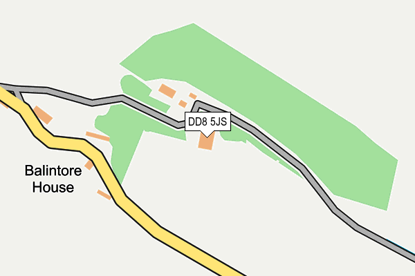 DD8 5JS map - OS OpenMap – Local (Ordnance Survey)