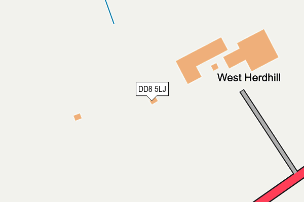 DD8 5LJ map - OS OpenMap – Local (Ordnance Survey) DD8 5LJ map - OS OpenMap – Local (Ordnance Survey)