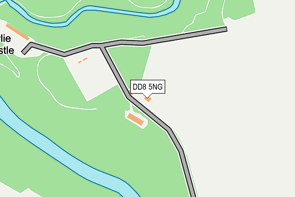 DD8 5NG map - OS OpenMap – Local (Ordnance Survey) DD8 5NG map - OS OpenMap – Local (Ordnance Survey)