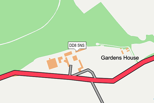 DD8 5NS map - OS OpenMap – Local (Ordnance Survey) DD8 5NS map - OS OpenMap – Local (Ordnance Survey)