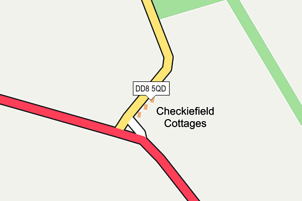 DD8 5QD map - OS OpenMap – Local (Ordnance Survey) DD8 5QD map - OS OpenMap – Local (Ordnance Survey)