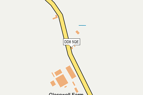 DD8 5QE map - OS OpenMap – Local (Ordnance Survey)