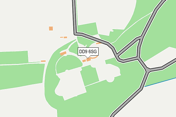 DD9 6SG map - OS OpenMap – Local (Ordnance Survey) DD9 6SG map - OS OpenMap – Local (Ordnance Survey)