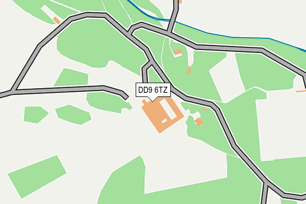 DD9 6TZ map - OS OpenMap – Local (Ordnance Survey) DD9 6TZ map - OS OpenMap – Local (Ordnance Survey)