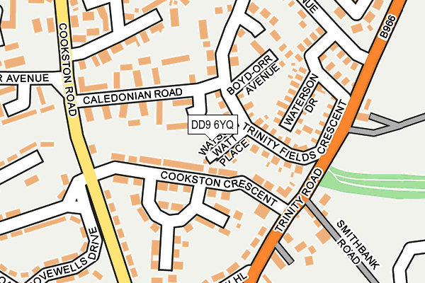 DD9 6YQ map - OS OpenMap – Local (Ordnance Survey) DD9 6YQ map - OS OpenMap – Local (Ordnance Survey)