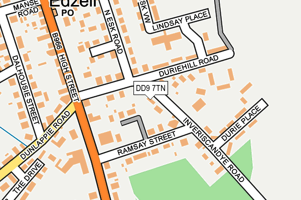 DD9 7TN map - OS OpenMap – Local (Ordnance Survey) DD9 7TN map - OS OpenMap – Local (Ordnance Survey)