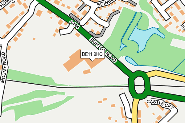DE11 9HQ map - OS OpenMap – Local (Ordnance Survey) DE11 9HQ map - OS OpenMap – Local (Ordnance Survey)