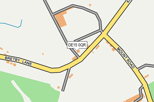 DE15 0QR map - OS OpenMap – Local (Ordnance Survey) DE15 0QR map - OS OpenMap – Local (Ordnance Survey)