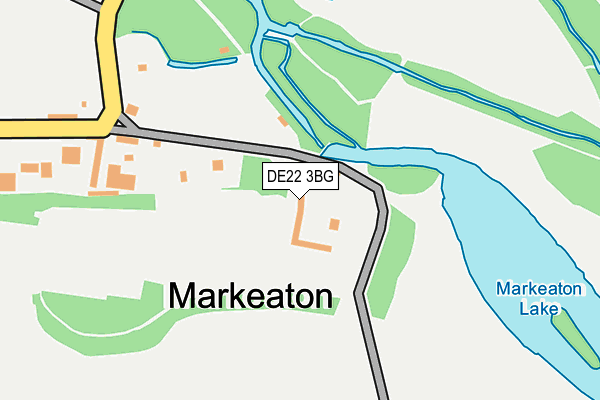 DE22 3BG map - OS OpenMap – Local (Ordnance Survey) DE22 3BG map - OS OpenMap – Local (Ordnance Survey)