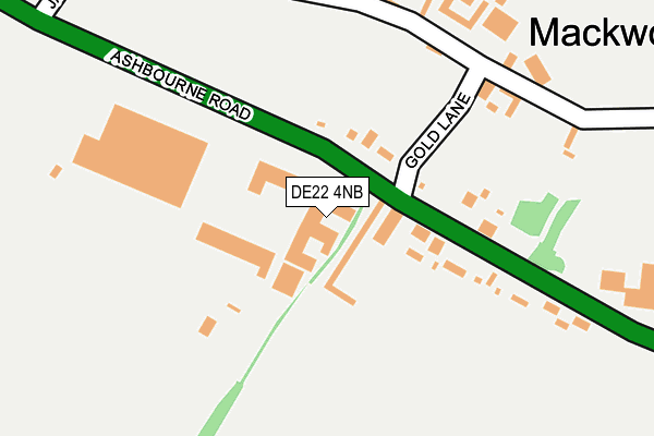 DE22 4NB map - OS OpenMap – Local (Ordnance Survey) DE22 4NB map - OS OpenMap – Local (Ordnance Survey)