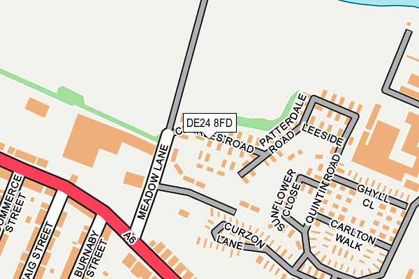 DE24 8FD map - OS OpenMap – Local (Ordnance Survey) DE24 8FD map - OS OpenMap – Local (Ordnance Survey)