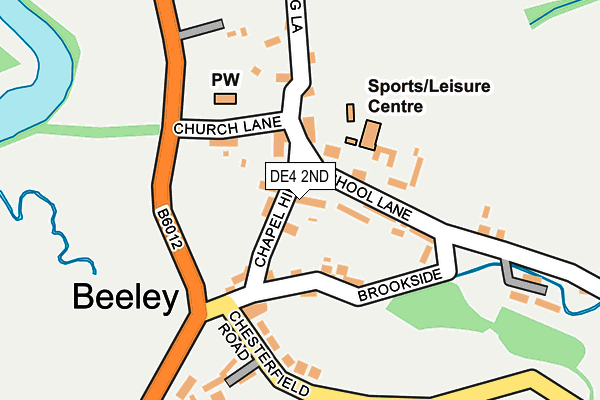 DE4 2ND map - OS OpenMap – Local (Ordnance Survey) DE4 2ND map - OS OpenMap – Local (Ordnance Survey)