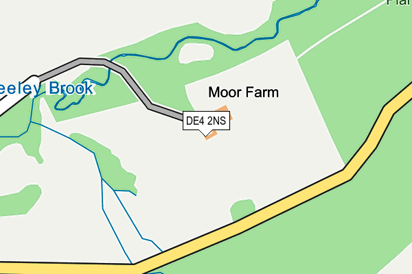 DE4 2NS map - OS OpenMap – Local (Ordnance Survey) DE4 2NS map - OS OpenMap – Local (Ordnance Survey)