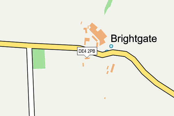 DE4 2PB map - OS OpenMap – Local (Ordnance Survey) DE4 2PB map - OS OpenMap – Local (Ordnance Survey)