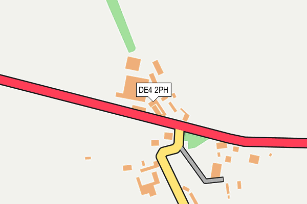 DE4 2PH map - OS OpenMap – Local (Ordnance Survey) DE4 2PH map - OS OpenMap – Local (Ordnance Survey)