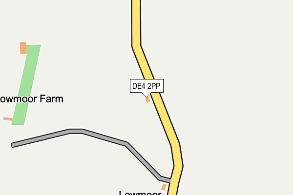 DE4 2PP map - OS OpenMap – Local (Ordnance Survey) DE4 2PP map - OS OpenMap – Local (Ordnance Survey)