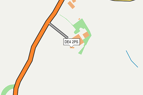 DE4 2PS map - OS OpenMap – Local (Ordnance Survey) DE4 2PS map - OS OpenMap – Local (Ordnance Survey)