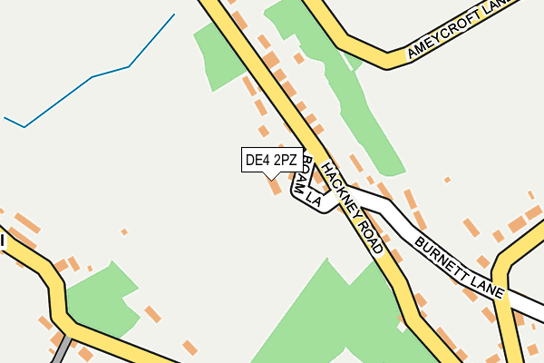 DE4 2PZ map - OS OpenMap – Local (Ordnance Survey) DE4 2PZ map - OS OpenMap – Local (Ordnance Survey)