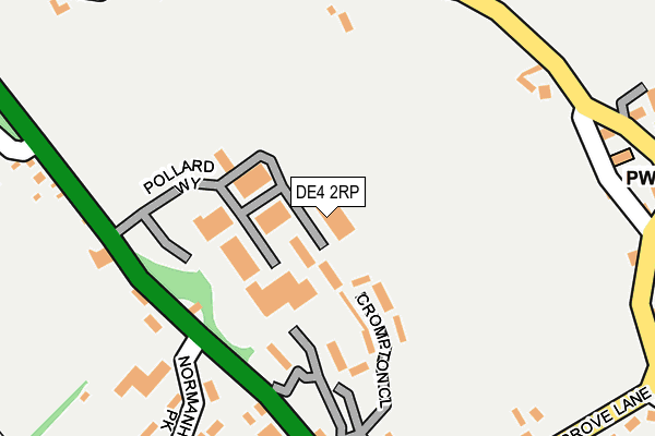 DE4 2RP map - OS OpenMap – Local (Ordnance Survey) DE4 2RP map - OS OpenMap – Local (Ordnance Survey)