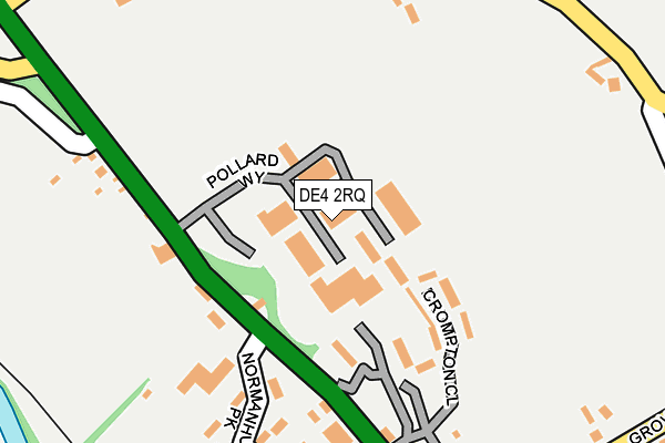 DE4 2RQ map - OS OpenMap – Local (Ordnance Survey) DE4 2RQ map - OS OpenMap – Local (Ordnance Survey)