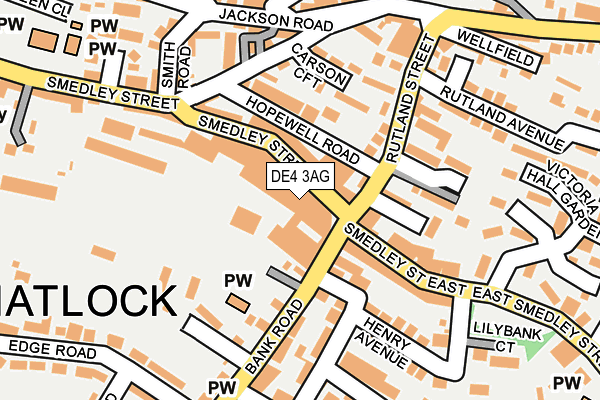 DE4 3AG map - OS OpenMap – Local (Ordnance Survey) DE4 3AG map - OS OpenMap – Local (Ordnance Survey)