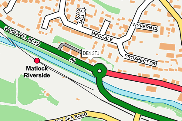 DE4 3TJ map - OS OpenMap – Local (Ordnance Survey) DE4 3TJ map - OS OpenMap – Local (Ordnance Survey)