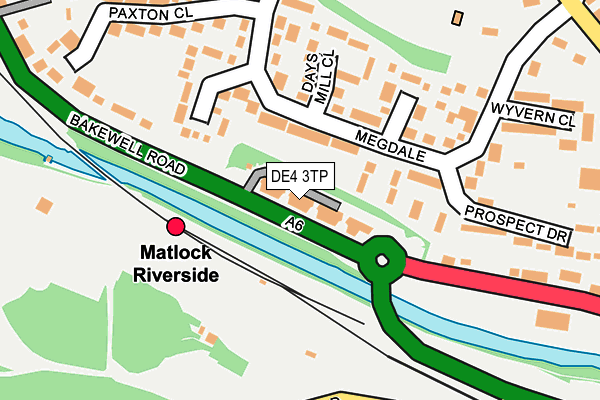DE4 3TP map - OS OpenMap – Local (Ordnance Survey) DE4 3TP map - OS OpenMap – Local (Ordnance Survey)
