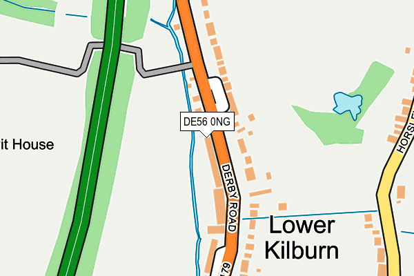 DE56 0NG map - OS OpenMap – Local (Ordnance Survey) DE56 0NG map - OS OpenMap – Local (Ordnance Survey)