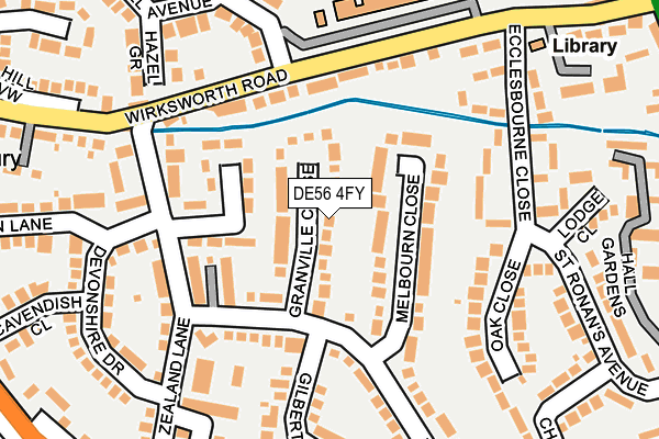 DE56 4FY map - OS OpenMap – Local (Ordnance Survey) DE56 4FY map - OS OpenMap – Local (Ordnance Survey)
