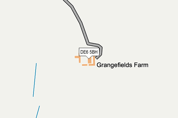 DE6 5BH map - OS OpenMap – Local (Ordnance Survey) DE6 5BH map - OS OpenMap – Local (Ordnance Survey)