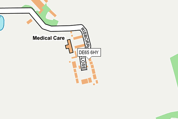 DE65 6HY map - OS OpenMap – Local (Ordnance Survey) DE65 6HY map - OS OpenMap – Local (Ordnance Survey)