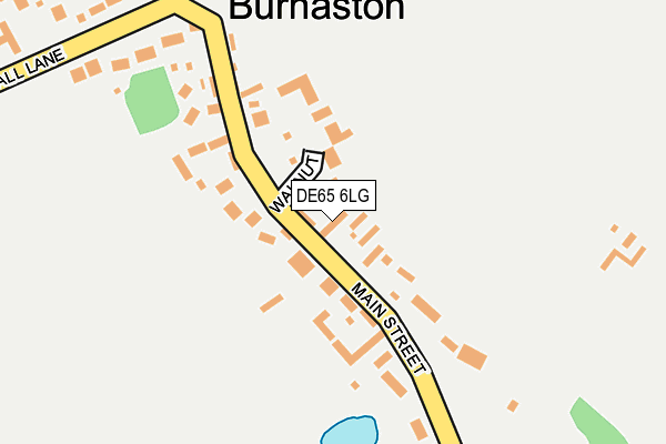 DE65 6LG map - OS OpenMap – Local (Ordnance Survey) DE65 6LG map - OS OpenMap – Local (Ordnance Survey)