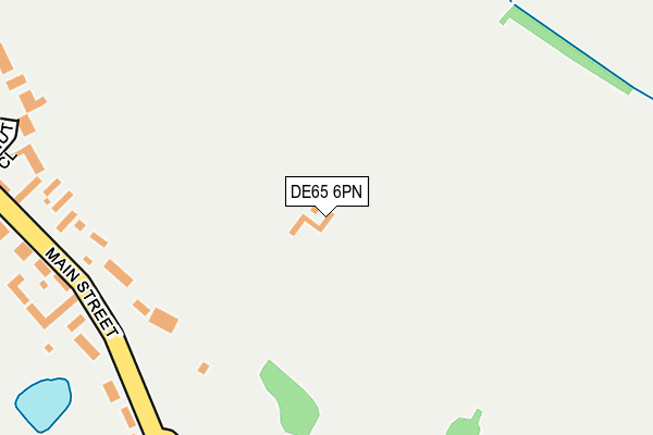 DE65 6PN map - OS OpenMap – Local (Ordnance Survey) DE65 6PN map - OS OpenMap – Local (Ordnance Survey)