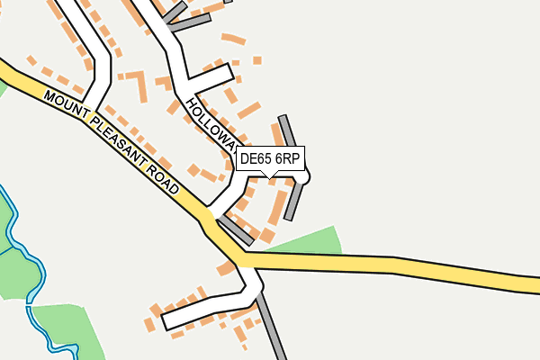 DE65 6RP map - OS OpenMap – Local (Ordnance Survey) DE65 6RP map - OS OpenMap – Local (Ordnance Survey)