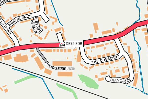 DE72 3DB map - OS OpenMap – Local (Ordnance Survey) DE72 3DB map - OS OpenMap – Local (Ordnance Survey)