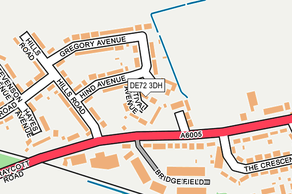 DE72 3DH map - OS OpenMap – Local (Ordnance Survey) DE72 3DH map - OS OpenMap – Local (Ordnance Survey)