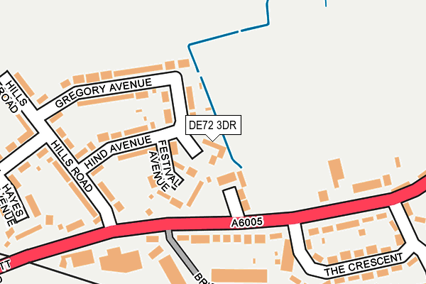 DE72 3DR map - OS OpenMap – Local (Ordnance Survey) DE72 3DR map - OS OpenMap – Local (Ordnance Survey)