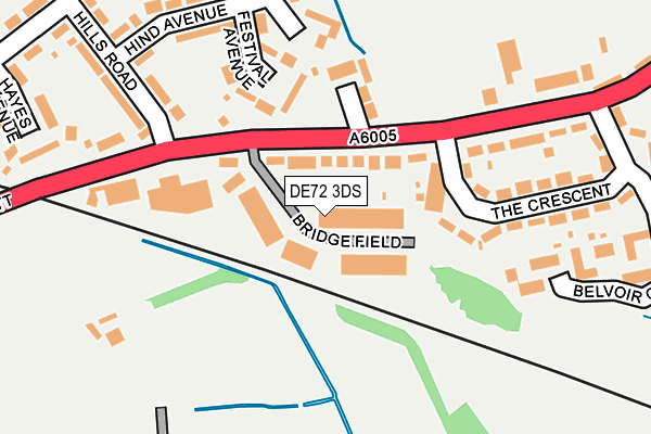 DE72 3DS map - OS OpenMap – Local (Ordnance Survey) DE72 3DS map - OS OpenMap – Local (Ordnance Survey)