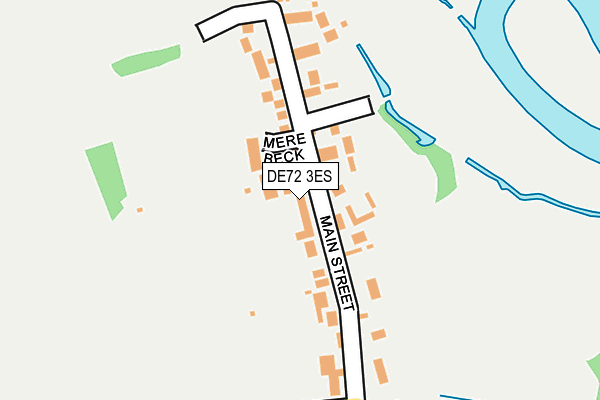 DE72 3ES map - OS OpenMap – Local (Ordnance Survey) DE72 3ES map - OS OpenMap – Local (Ordnance Survey)