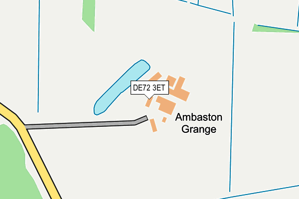 DE72 3ET map - OS OpenMap – Local (Ordnance Survey) DE72 3ET map - OS OpenMap – Local (Ordnance Survey)